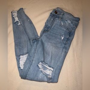 American Eagle Ripped Skinny Jeans